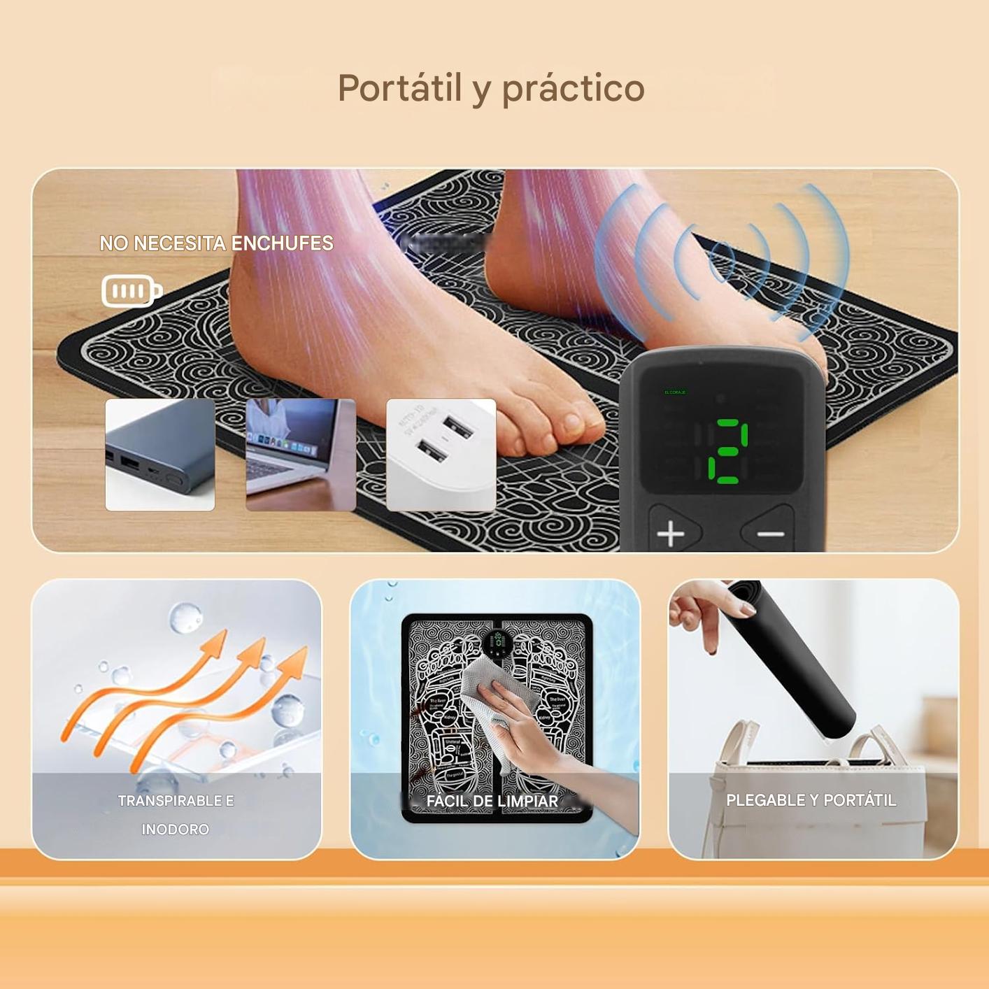 ALFOMBRA MASAJEADORA DE PIES