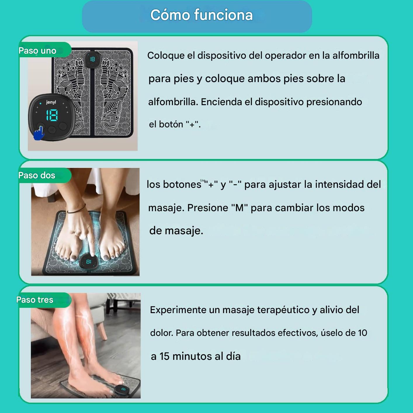 ALFOMBRA MASAJEADORA DE PIES